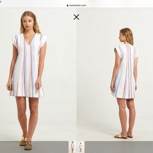 Marie Oliver Pauley Pleated Dress Size Medium